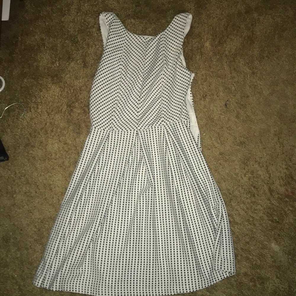 Black and white dress